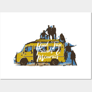 Road Trip, Friends & Memories Posters and Art